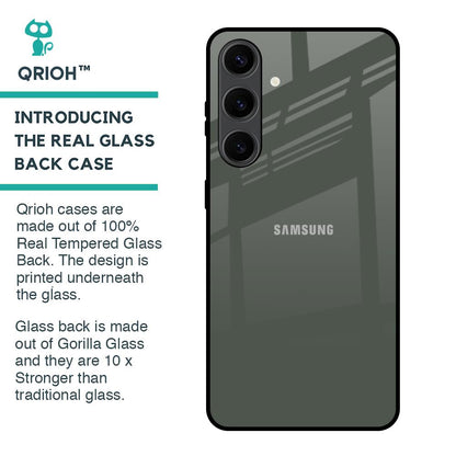 Charcoal Glass Case for Samsung Galaxy S24 Plus 5G