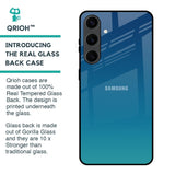 Celestial Blue Glass Case For Samsung Galaxy S24 Plus 5G