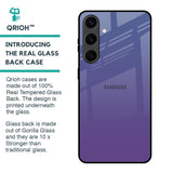 Indigo Pastel Glass Case For Samsung Galaxy S24 Plus 5G