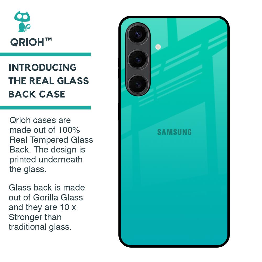 Cuba Blue Glass Case For Samsung Galaxy S24 Plus 5G