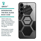 Hexagon Style Glass Case For Samsung Galaxy S24 Plus 5G