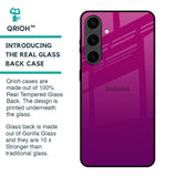 Magenta Gradient Glass Case For Samsung Galaxy S24 Plus 5G