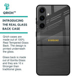 Grey Metallic Glass Case For Samsung Galaxy S24 Plus 5G