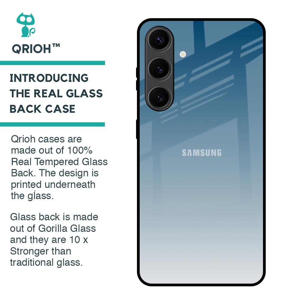 Deep Sea Space Glass Case for Samsung Galaxy S24 Plus 5G