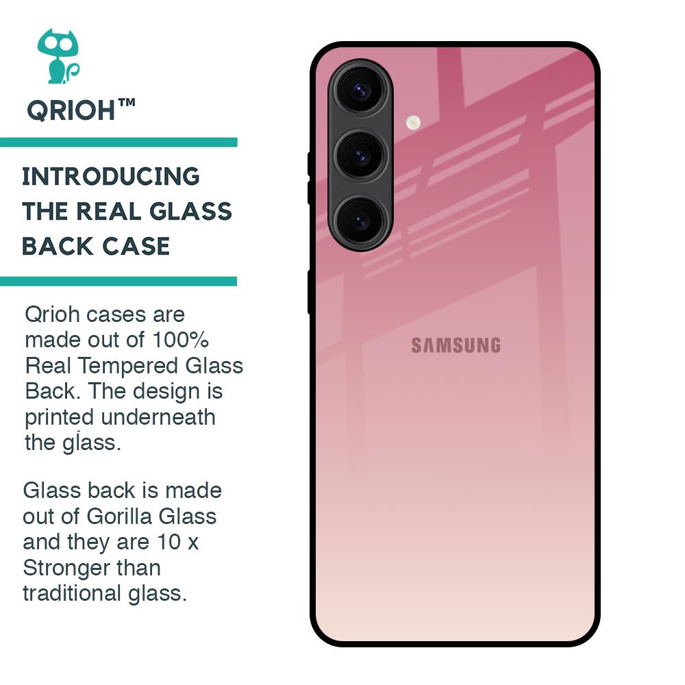 Blooming Pink Glass Case for Samsung Galaxy S24 Plus 5G