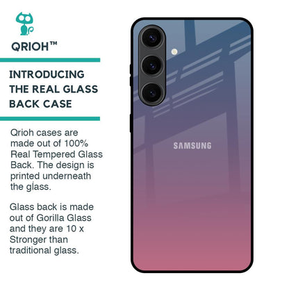 Pastel Gradient Glass Case for Samsung Galaxy S24 Plus 5G