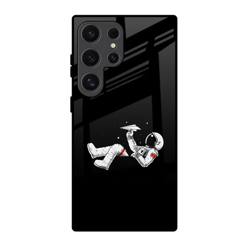 Space Traveller Samsung Galaxy S24 Ultra 5G Glass Back Cover Online