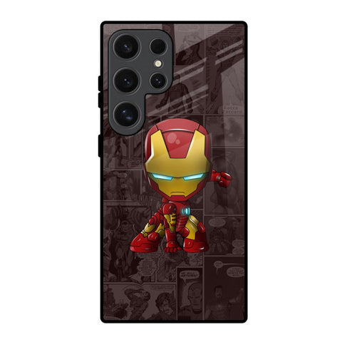 Angry Baby Super Hero Samsung Galaxy S24 Ultra 5G Glass Back Cover Online