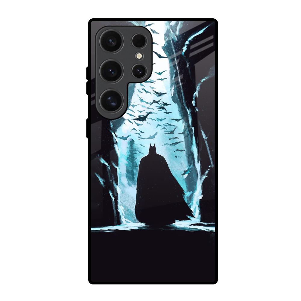 Dark Man In Cave Samsung Galaxy S24 Ultra 5G Glass Back Cover Online