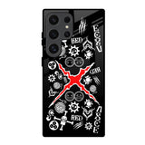 Red Zone Samsung Galaxy S24 Ultra 5G Glass Back Cover Online