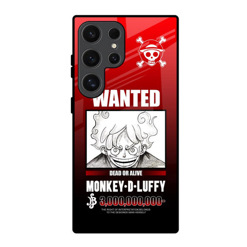 Luffy Wanted Samsung Galaxy S24 Ultra 5G Glass Back Cover Online