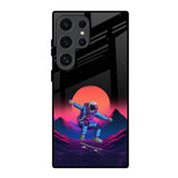 Retro Astronaut Samsung Galaxy S24 Ultra 5G Glass Back Cover Online