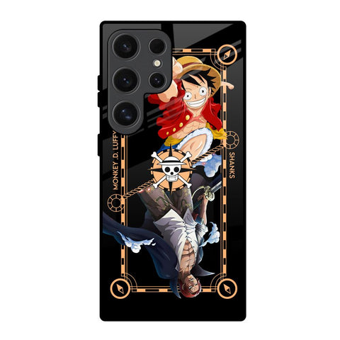Shanks & Luffy Samsung Galaxy S24 Ultra 5G Glass Back Cover Online