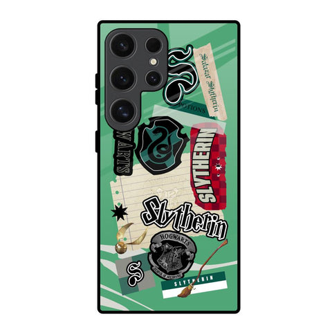 Slytherin Samsung Galaxy S24 Ultra 5G Glass Back Cover Online