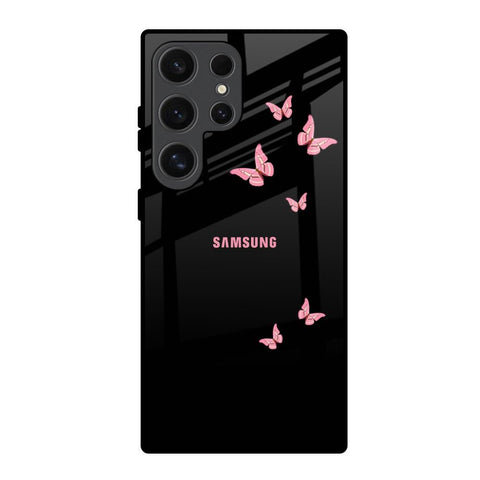 Fly Butterfly Samsung Galaxy S24 Ultra 5G Glass Back Cover Online