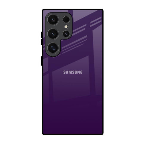 Dark Purple Samsung Galaxy S24 Ultra 5G Glass Back Cover Online
