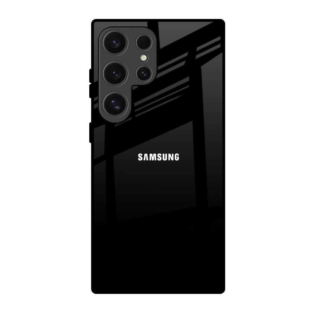 Jet Black Samsung Galaxy S24 Ultra 5G Glass Back Cover Online