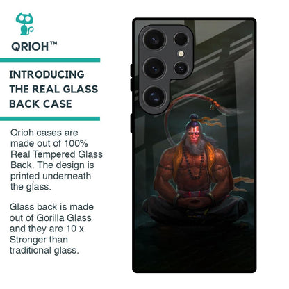 Lord Hanuman Animated Glass Case for Samsung Galaxy S24 Ultra 5G