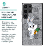 Cute Baby Bunny Glass Case for Samsung Galaxy S24 Ultra 5G