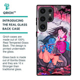 Radha Krishna Art Glass Case for Samsung Galaxy S24 Ultra 5G