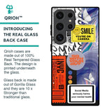 Smile for Camera Glass Case for Samsung Galaxy S24 Ultra 5G