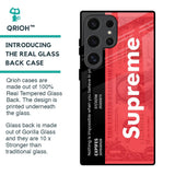 Supreme Ticket Glass Case for Samsung Galaxy S24 Ultra 5G