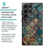 Retro Art Glass Case for Samsung Galaxy S24 Ultra 5G