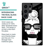Girl Boss Glass Case For Samsung Galaxy S24 Ultra 5G