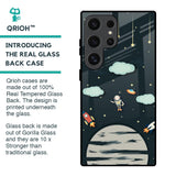 Astronaut Dream Glass Case For Samsung Galaxy S24 Ultra 5G