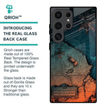 Geographical Map Glass Case for Samsung Galaxy S24 Ultra 5G