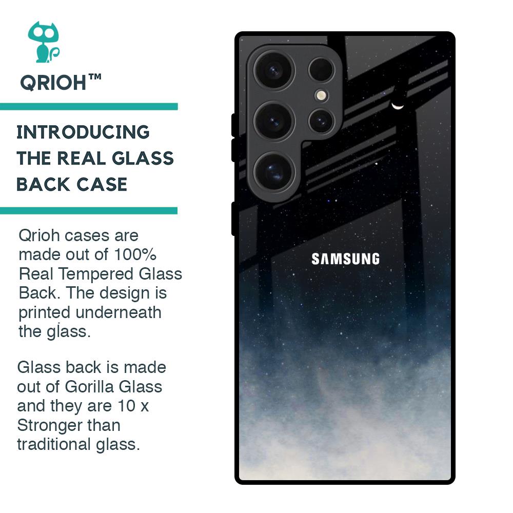 Aesthetic Sky Glass Case for Samsung Galaxy S24 Ultra 5G