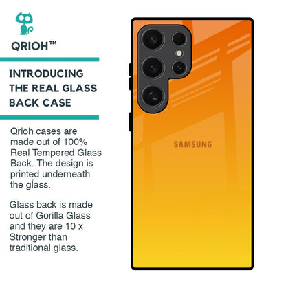 Sunset Glass Case for Samsung Galaxy S24 Ultra 5G