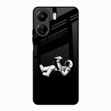 Space Traveller Redmi 13C Glass Back Cover Online