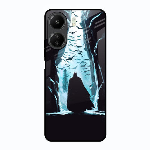 Dark Man In Cave Redmi 13C Glass Back Cover Online