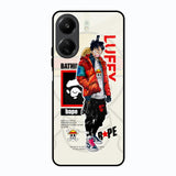 Bape Luffy Redmi 13C Glass Back Cover Online