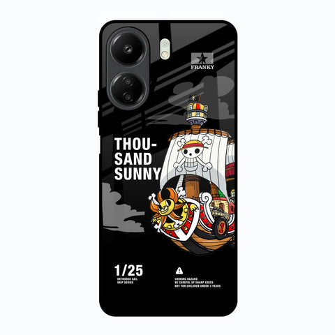 Thousand Sunny Redmi 13C Glass Back Cover Online