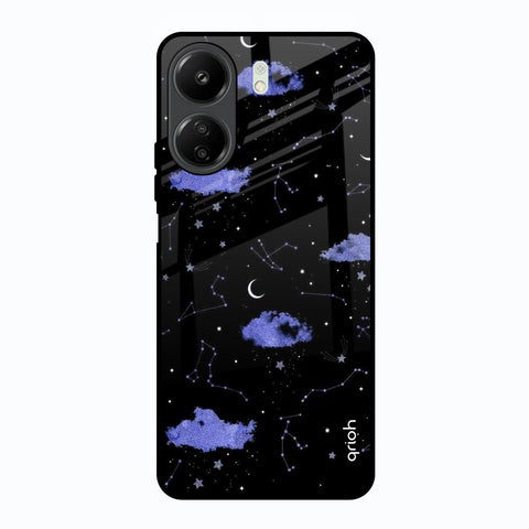 Constellations Redmi 13C Glass Back Cover Online