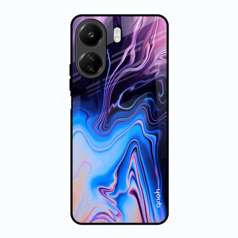 Psychic Texture Redmi 13C Glass Back Cover Online