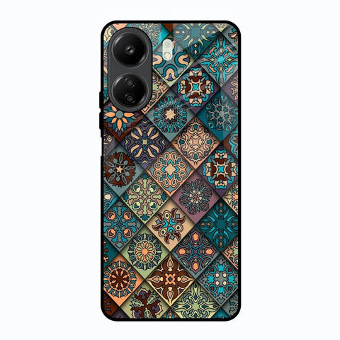 Retro Art Redmi 13C Glass Back Cover Online