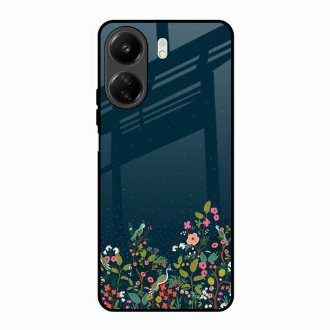 Small Garden Redmi 13C Glass Back Cover Online