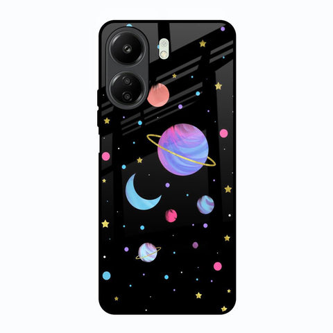 Planet Play Redmi 13C Glass Back Cover Online