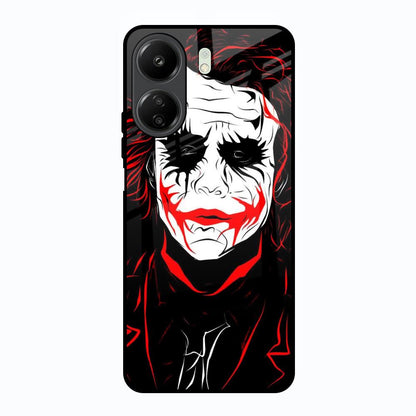 Life In Dark Redmi 13C Glass Back Cover Online