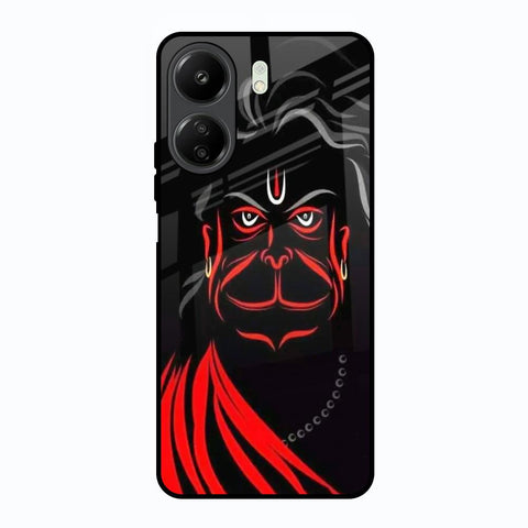 Lord Hanuman Redmi 13C Glass Back Cover Online