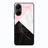 Marble Collage Art Redmi 13C Glass Back Cover Online