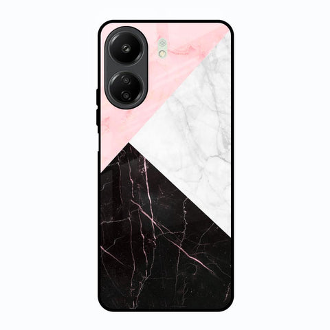 Marble Collage Art Redmi 13C Glass Back Cover Online