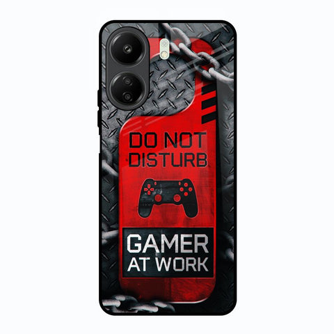 Do No Disturb Redmi 13C Glass Back Cover Online