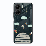 Astronaut Dream Redmi 13C Glass Back Cover Online