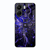 Techno Color Pattern Redmi 13C Glass Back Cover Online
