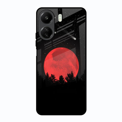 Moonlight Aesthetic Redmi 13C Glass Back Cover Online