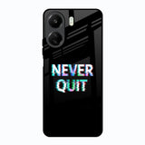 Never Quit Redmi 13C Glass Back Cover Online